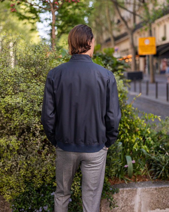 Harrington jacket navy