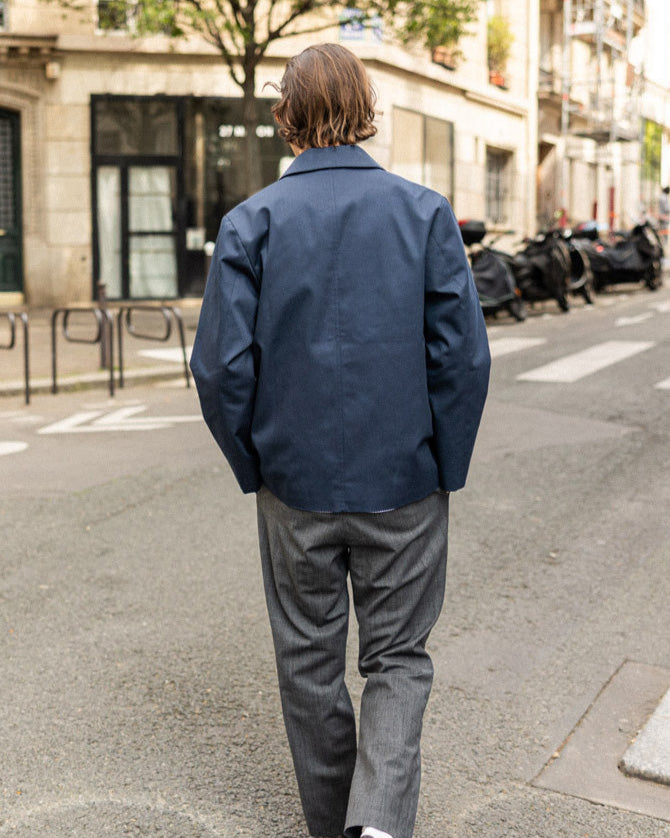 Coach Jacket Bleu Marine