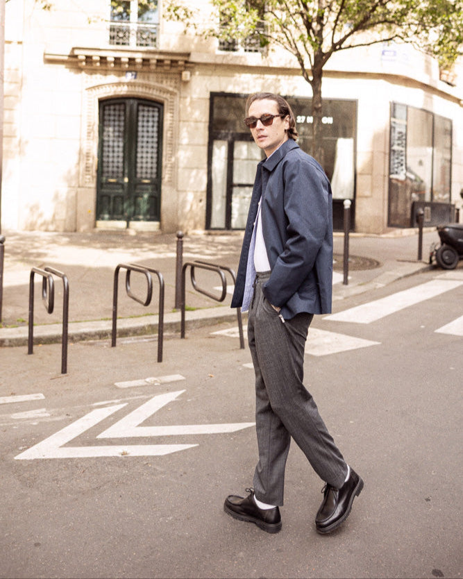 Coach Jacket Bleu Marine