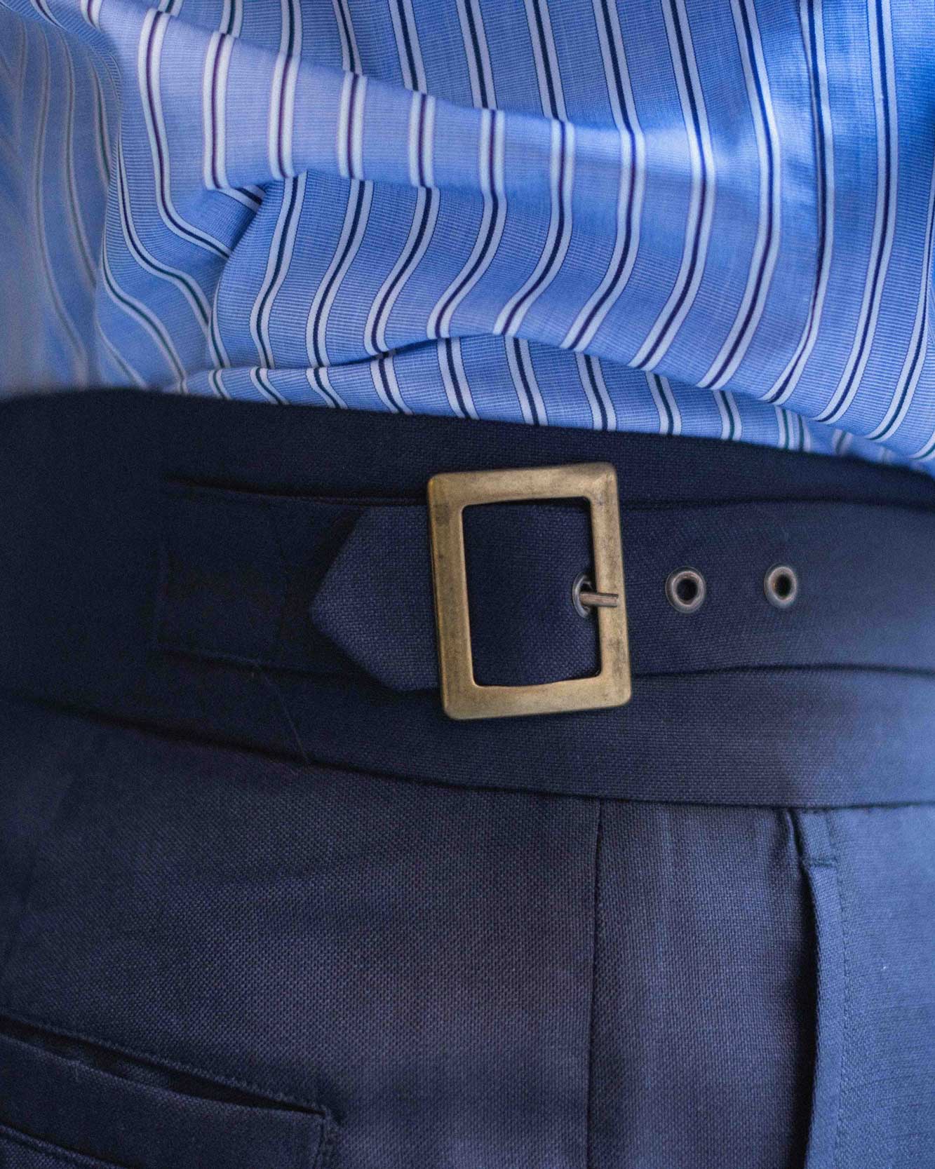 Pantalon Gurkha en Drap de Laine super 110s