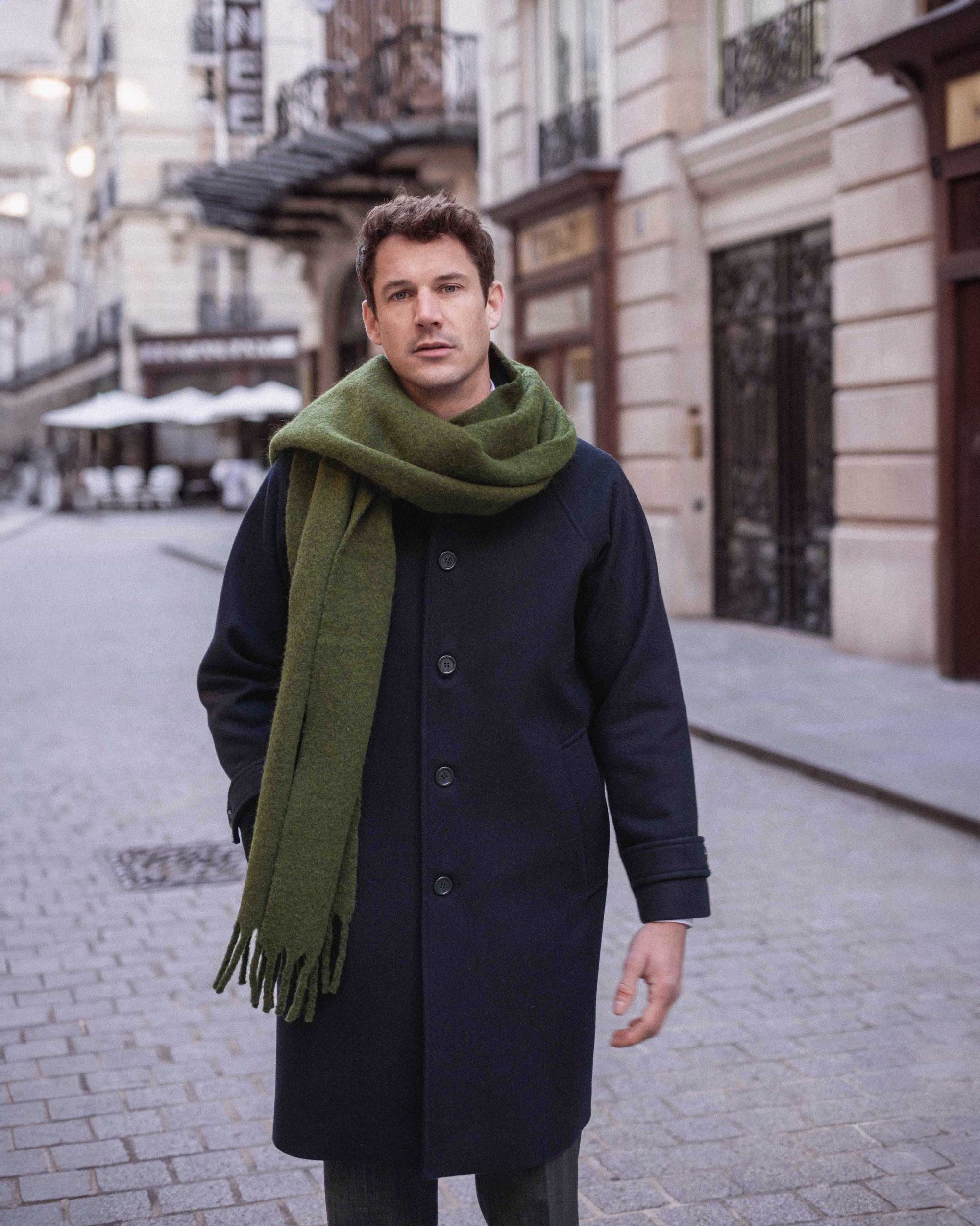 Mac en Laine Bleu Marine