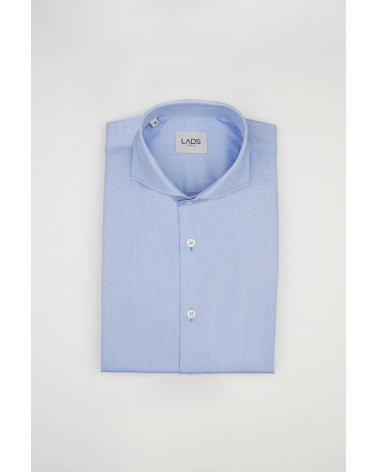 chemise homme de luxe haut de gamme : Chemise homme bleu royal Oxford