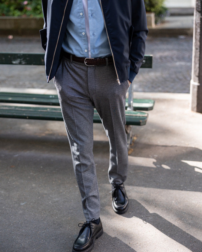 Pantalon de Costume en Jersey