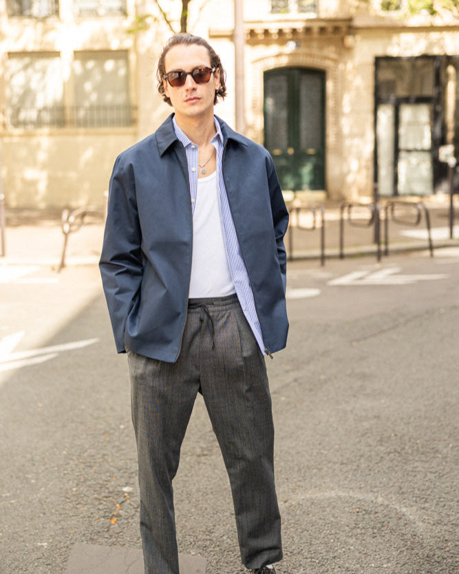 Coach Jacket Bleu Marine