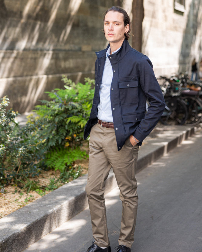 Khaki chino pants