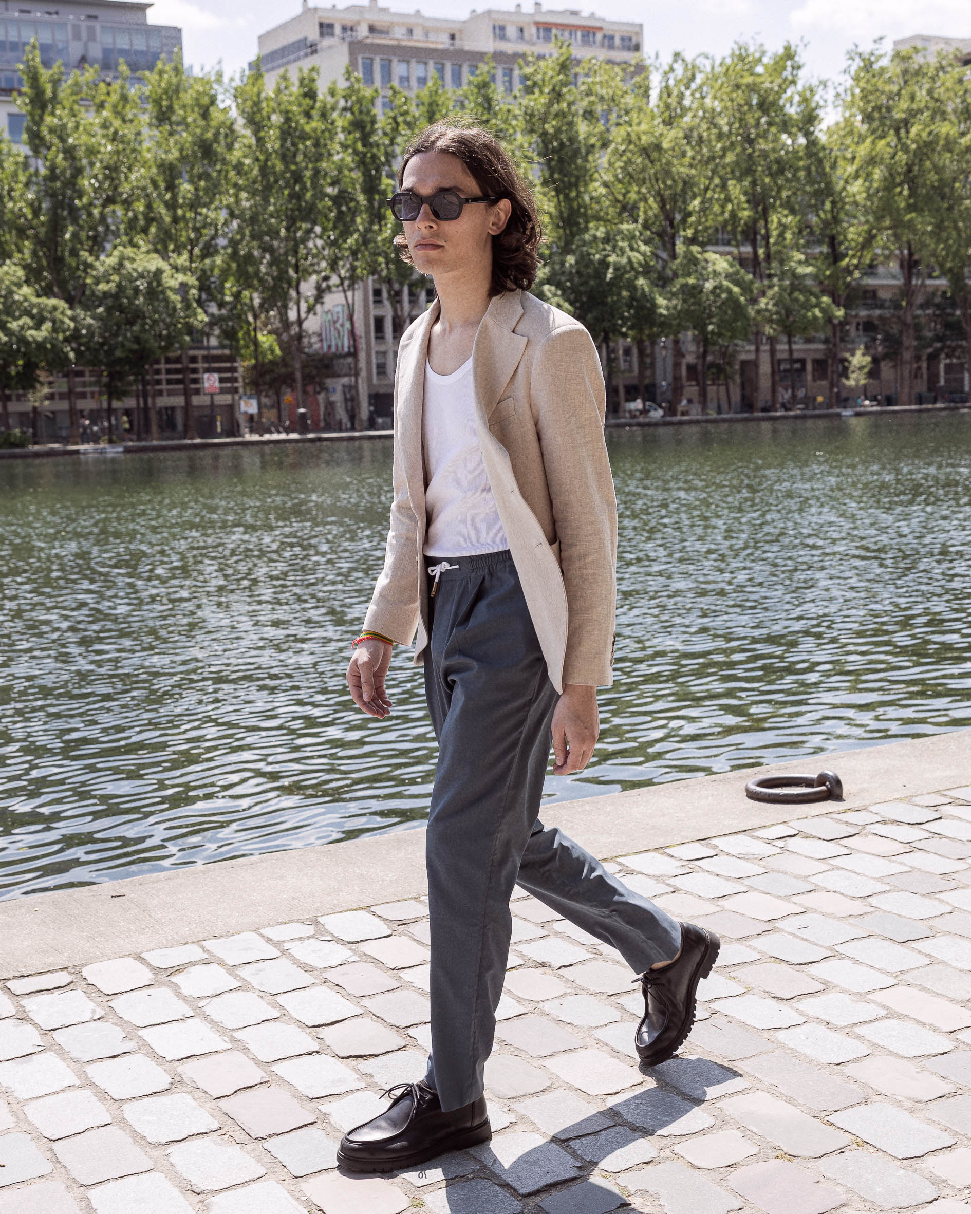 Pantalon Jogpant Bleu Pétrole